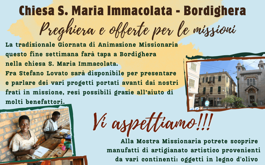 Mostra e Mercatino Missionario a Bordighera