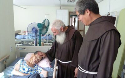 Cura mensile per un malato di lebbra